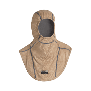 Esclavina para mitigar riesgos de contaminación para rescatistas y bomberos